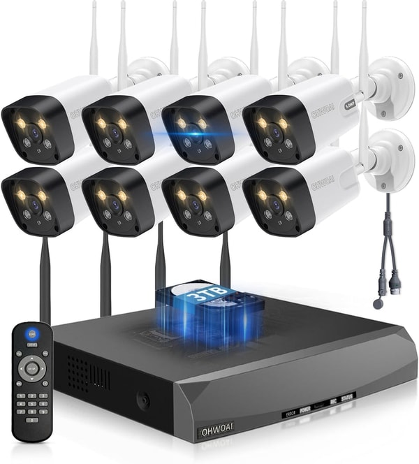 5MP Wireless Security Camera System Review