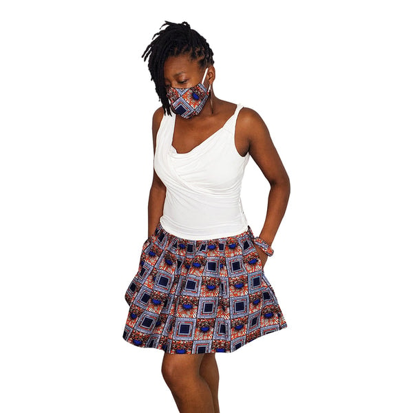 OJ Styles Spectrum Blue Mini Skirt Review