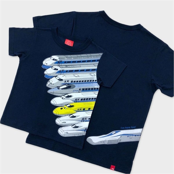 OJICO 半袖Tシャツ「新幹線オールスター」 レビュー