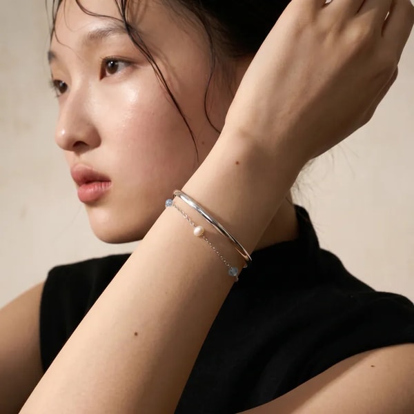 OLIVIA YAO JEWELLERY Aquamarine Pearl Bracelet 評論