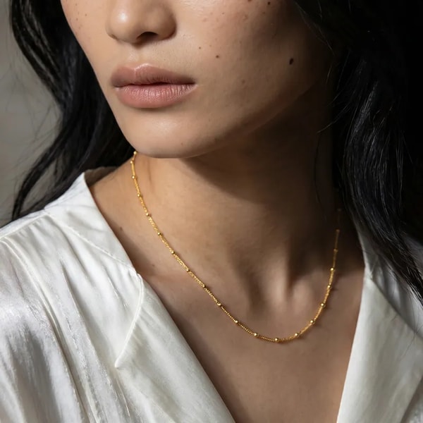 OLIVIA YAO JEWELLERY Classic Dot 14K GF Necklace 評論
