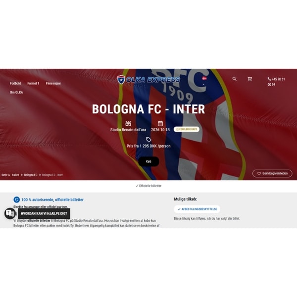 OLKA Express Bologna FC - Inter Anmeldelse