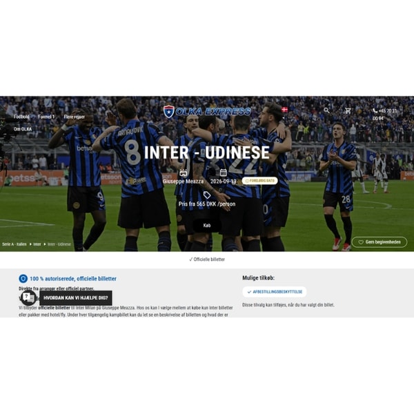 OLKA Express Inter - Udinese Anmeldelse