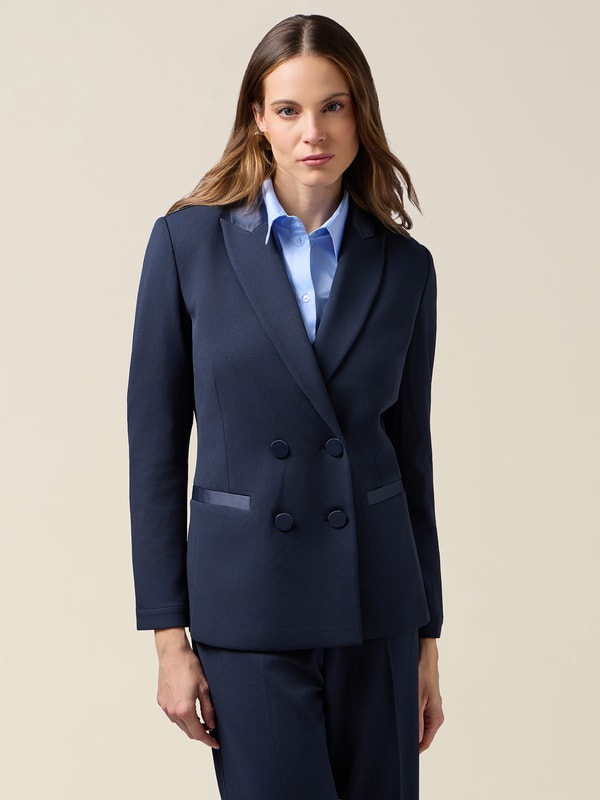 Oltre Blazer doppiopetto con bottoni foderati Recensione