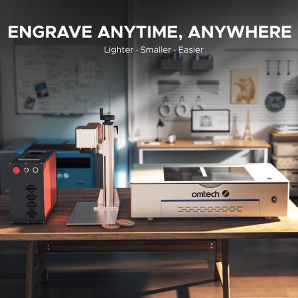 OMTech 60W MOPA Fiber Laser Marking Engraver Review