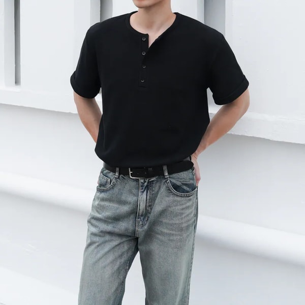 ONECE Waffle Henley Tee 評測