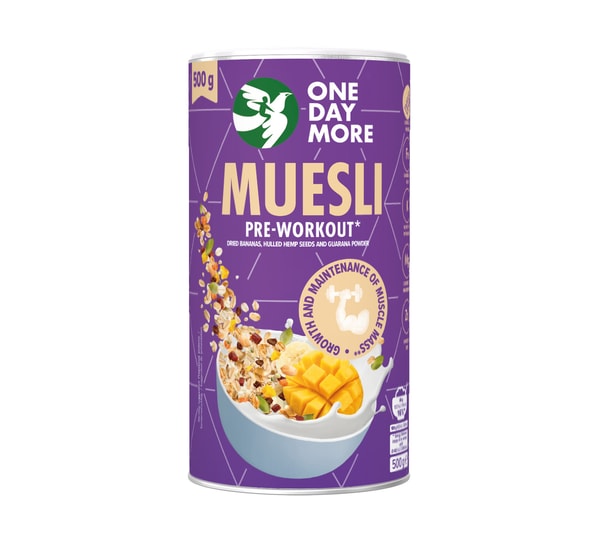 OneDayMore Muesli PreWorkout Opinia 