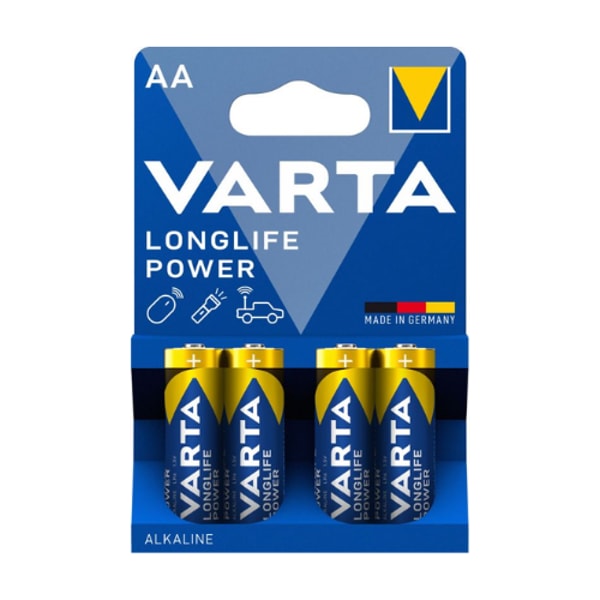 Varta Longlife Power Mignon AA Batterie 4906 LR06 (4er Blister) Bewertung