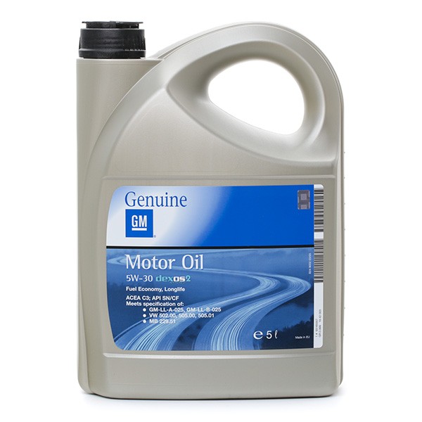 Onlinecarparts.co.uk OPEL GM DEXOS2&trade;, SUPER SYNTHETIC 19 42 003 Engine oil Reviews