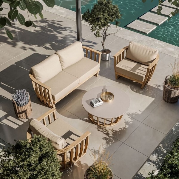 Only Oak Furniture LUCCA 4 Seater Lounging Set Review