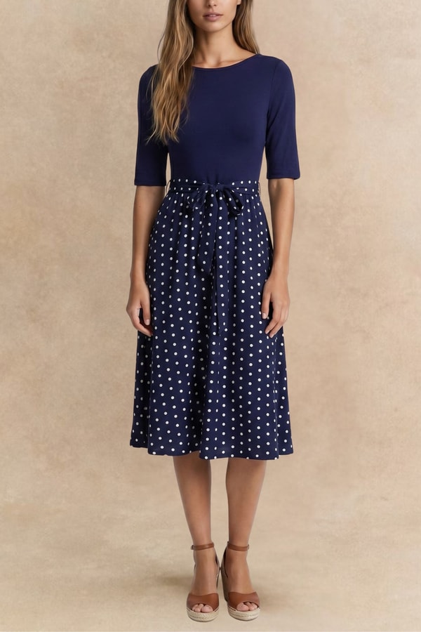 Onze Montreal Penelope Polka Dot Midi Dress Review