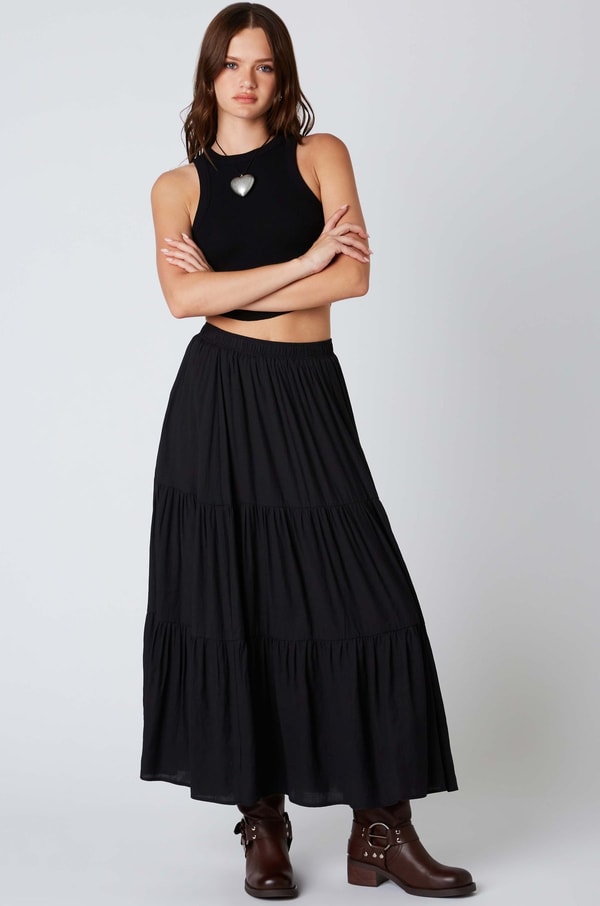 Ooh La Luxe Serene Maxi Skirt Review
