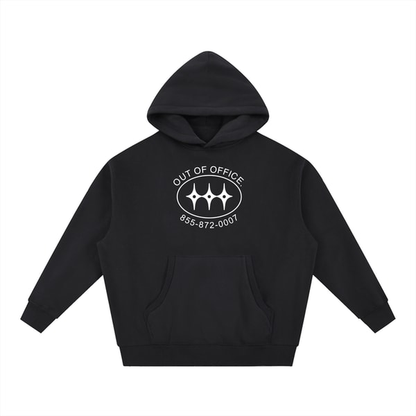 OOO Creators Black Hoodie with White DTG Print Review