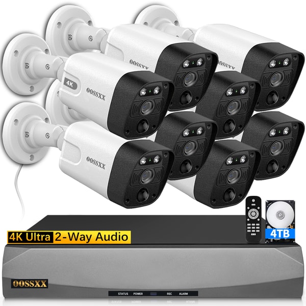 OOSSXX PoE Outdoor Home Security Camera System Review