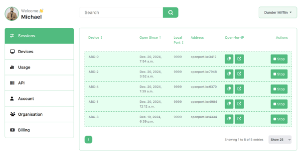 About Openport