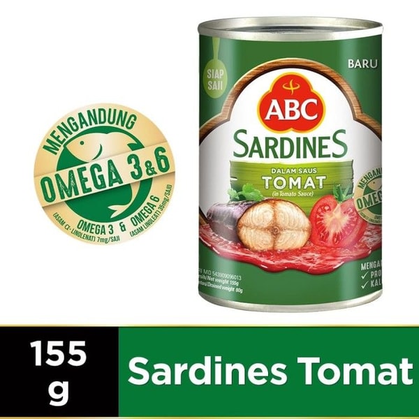 Orami ABC Sarden Saus Tomat 155 g Review