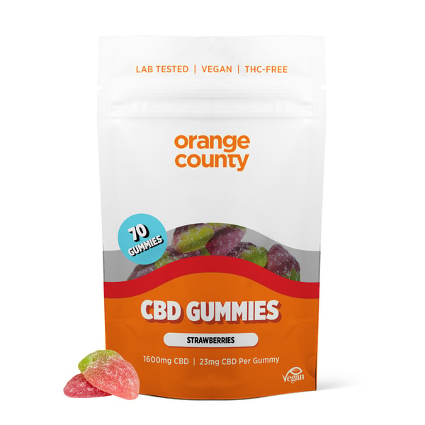 Orange County CBD Gummy Strawberries Review