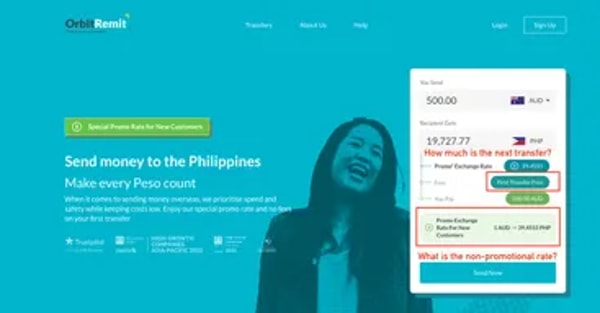 OrbitRemit International Money Transfer Review