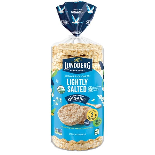 Lundberg Family Farms Organic Brown Rice Cakes Reviews 