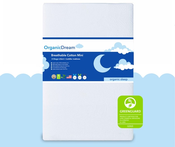 Organic Dream Breathable Mini Crib Mattress Review