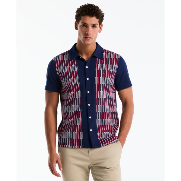 Original Penguin Jacquard Button Front Polo Shirt Review