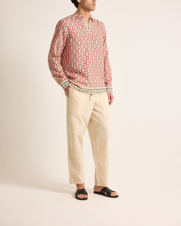 Orlebar Brown Ridley Passetto Print Overhead Shirt Review