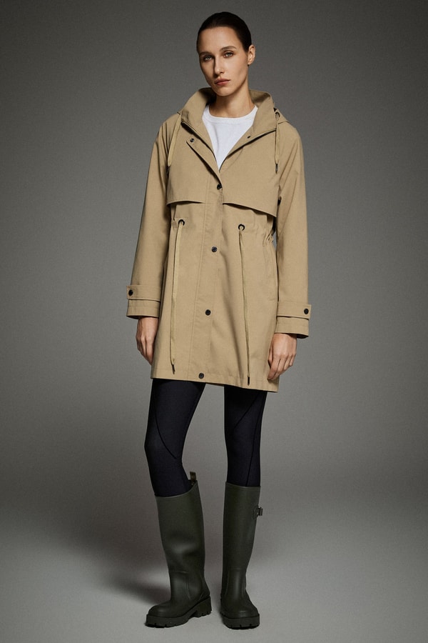 OROLAY Long Hooded Windbreaker Review