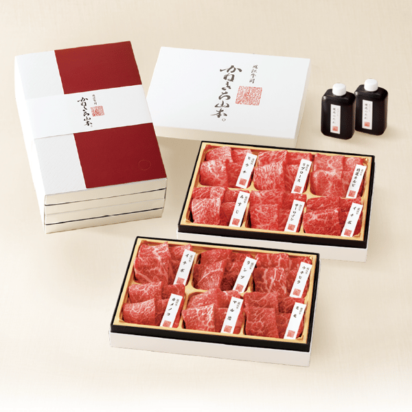 Oumi Gyu 近江牛 焼肉盛り合わせ2段重 レビュー
