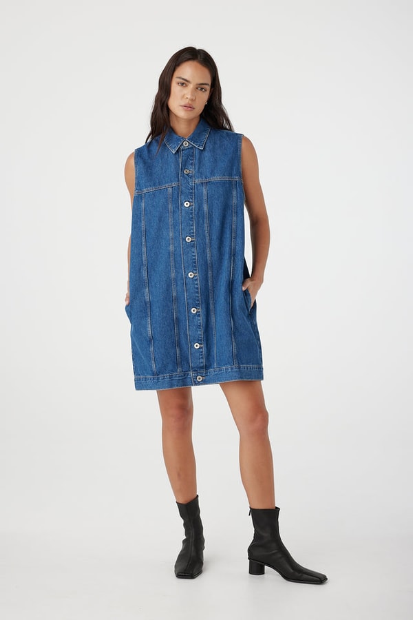 Outland Denim Goldie Dress Review