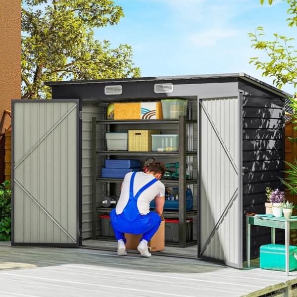 Aosom Outsunny Stalen tuinschuurtje Review