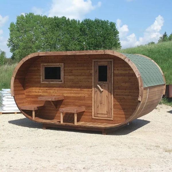 Simply Log Cabins Stjarna Oval Sauna Review