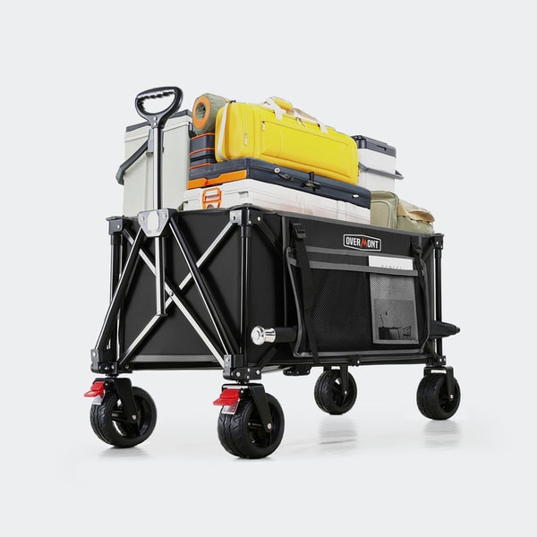 Overmont Outdoor 180L Collapsible Wagon Review