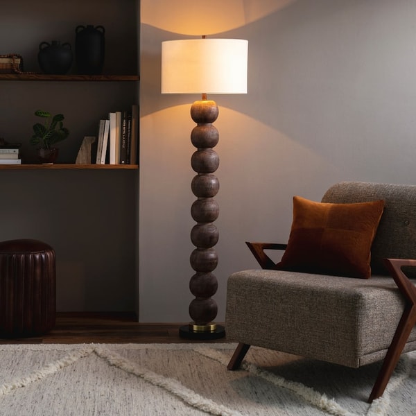 Overstock Becke Bubble Transitional Floor Lamp Review