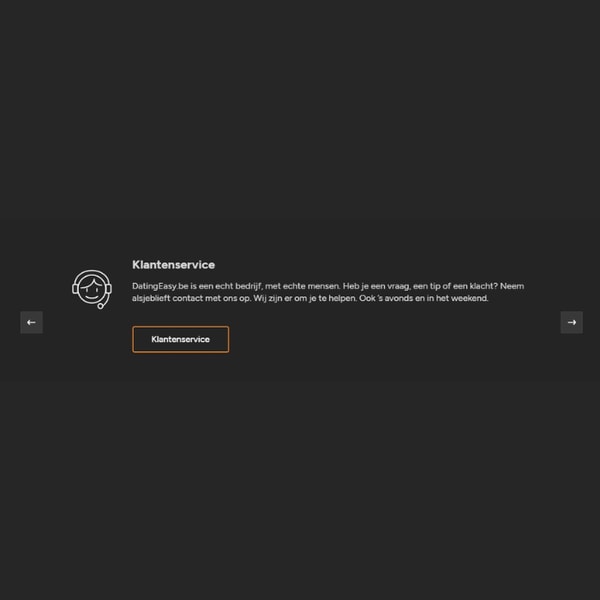 Overzicht van DatingEasy