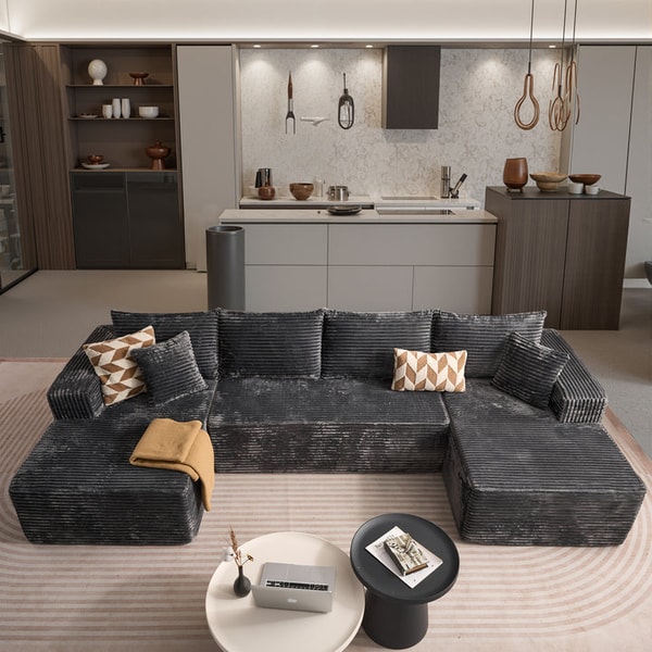 OVIOS 134" U-Shape Modular Couch Review
