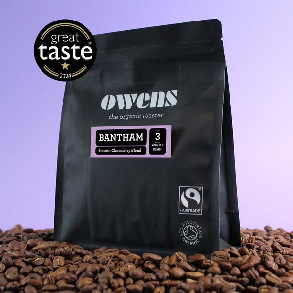 Owens Organic Coffee Bantham Organic Blend Coffee Review