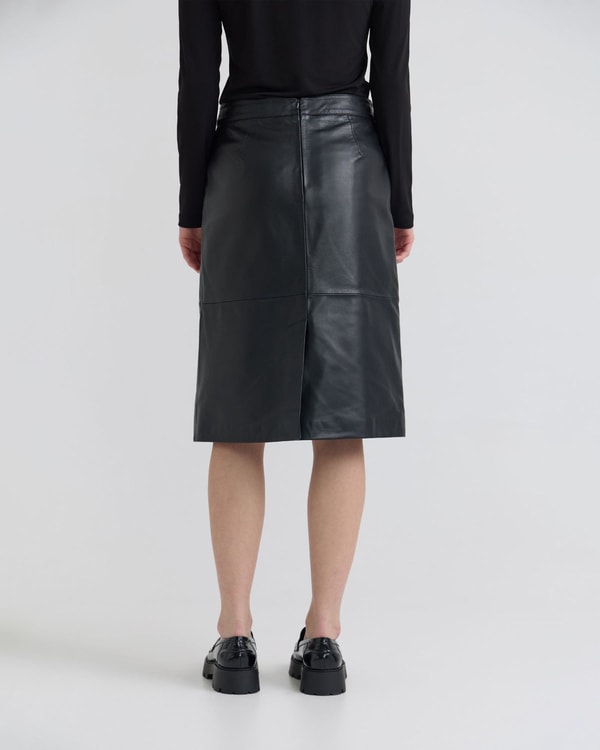 OXFORD Nina Nappa Leather Skirt Review