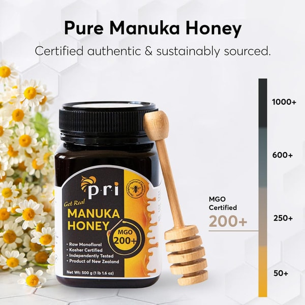 Pacific Resources International Manuka Honey MGO 200+ Review