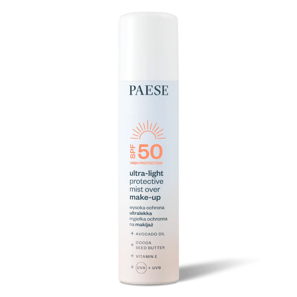 PAESE Ultralight SPF 50 Mist Recenzja