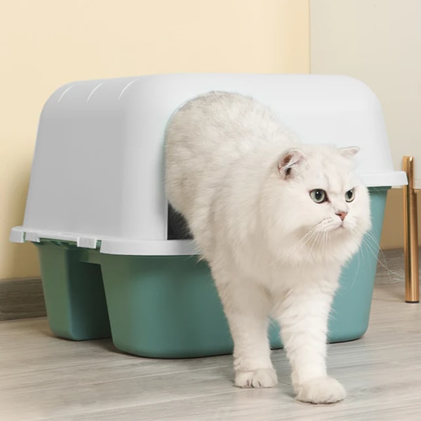 Pets Villa PAKEWAY Candy Cat Enclosed Litter Tray Review