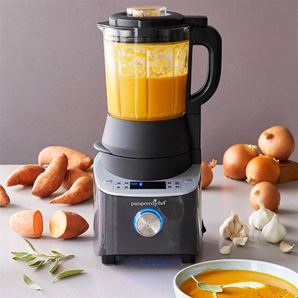 Pampered Chef Deluxe Cooking Blender Review