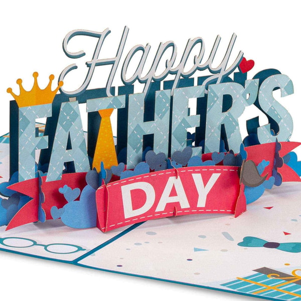 Paper Love Happy Fathers Day Pop Up Card Review