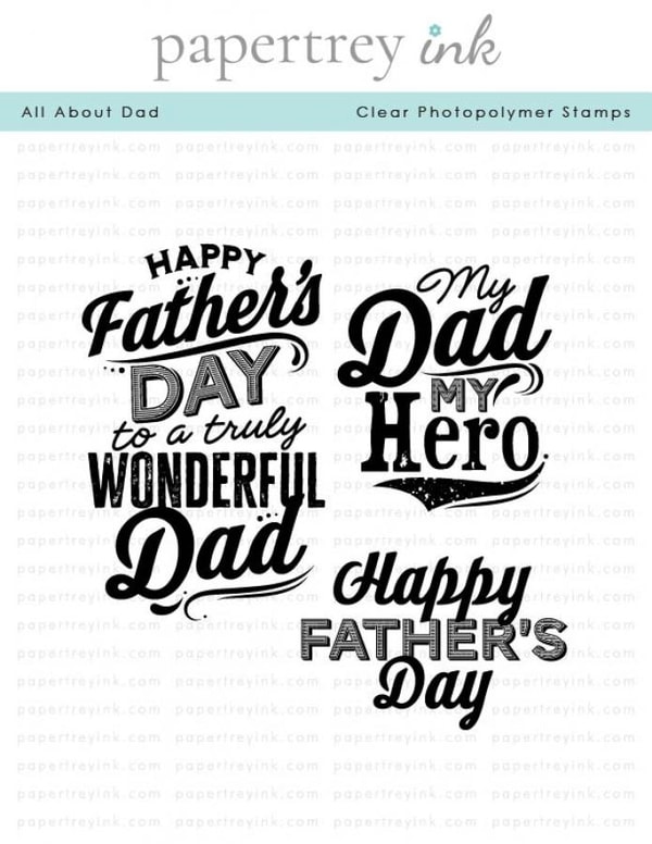 Papertrey Ink All About Dad Stamp Set Review