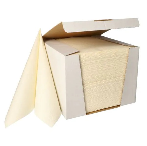PAPSTAR Servietten "ROYAL Collection" 1/4-Falz 40 x 40 cm champagner Bewertungen