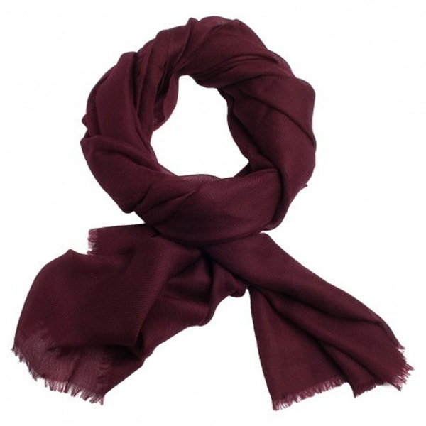 PashminaWear R&oslash;dbrunt pashmina sjal Anmeldelse