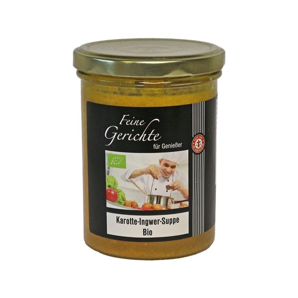 Paul Schrader Karotten-Ingwer-Suppe Bio, vegan Bewertung