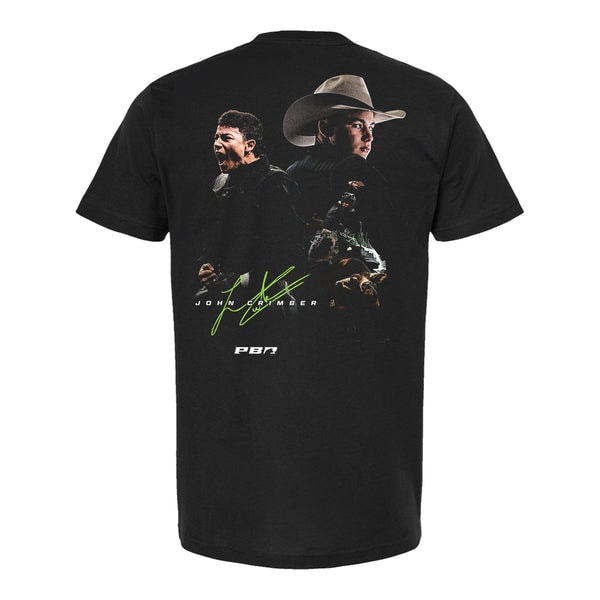 PBR Shop John Crimber Signature Portrait Rider T-Shirt - Black Review