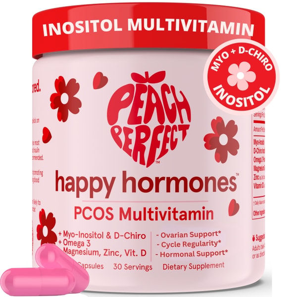Peach Perfect Happy Hormones PCOS Multivitamin Reviews