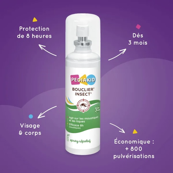 Pediakid Bouclier INSECT Avis