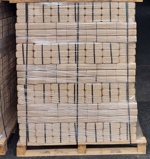 Pellets ab Werk MP Holzbrikett Hartholz Palette Bewertung